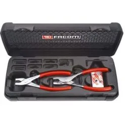 Jeu De 2 Pinces Circlips Intérieurs Et Extérieurs FACOM - 470