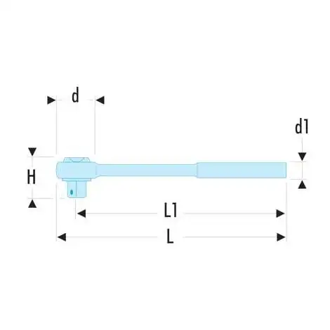Cliquet 1/2 Long FACOM - S.154 2 Cliquet 1/2 Long FACOM - S.154 – Image 2
