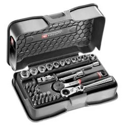 Coffret Douilles 1/4 6 Pans Métriques FACOM 37 Pièces - R.161-6P6HXPB