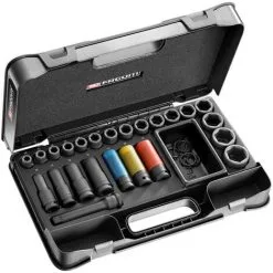 Coffre De Douilles Impact 1/2'' Courtes Et Longues 10 à 32mm FACOM NS.550BPB