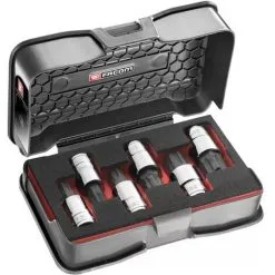 Douille à Embout OGV GRIP 6 Pans 1/2 FACOM 10 à 19 Mm - 6 Pièces - STM.J6MGRPPB