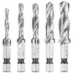 FACOM Jeu De 5 Forets à Tarauder FCOM - 227H.J5PB