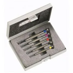 Jeu De 5 Tournevis Horloger FACOM Pour Vis à Fente - HB.1B